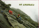 Climbers On Rockface. Mont Kinabalu. Ile De Borneo. 4095 M .   CP Neuve - Malaysia