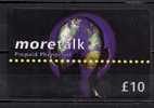 PREPAID  USED D0463 PHONECARD Moretalk  GBP 10 - Other & Unclassified