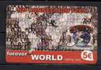 FOREVER WORLD  USED  D0801 CALLING CARD € 5 - Altri – Europa