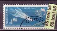 BULGARIA / Bulgarie 1961 SPACE - Dogs 1v.- Used/ (oblitere) - Airmail