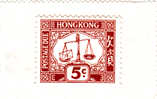 Hong Kong - Timbres Fiscaux-postaux