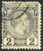 Monaco #2 Used 2c Prince Charles III From 1885 - Usados