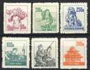 PR China / Chine 1953, R6, Mi. # 202/07**, MNH, Regular Issue: Workers - Neufs