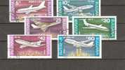 BULGARIA 1990 - AIRPLANES  - CPL. SET - USED OBLITERE GESTEMPELT - Oblitérés