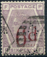 Pays : 200  (G-B)  Yvert Et Tellier N° :  75 (o)  Perfin / Perforé - Gezähnt (perforiert)