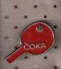 Table Tennis Club Coka,Yugoslavia ,good Quality Old Pin Csóka - Tennis De Table