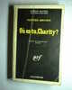 Livre Série Noire Gallimard De Carter Brown - "où Es-tu, Charity?" - N°1441 - Série Noire