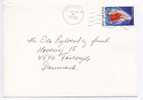 Iceland Cover Sent To Denmark Reykjavik 18-12-1983 With Christmas Stamp - Cartas & Documentos