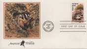 ETATS-UNIS USA 1744 FDC American Wildlife : Silverdachs Blaireau Badger - Rongeurs