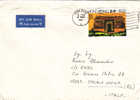 Hong Kong 1981 - Lettera Per L'Italia (Casale Monferrato) Del 03/81 Affrancata Con 1 Stamp - Briefe U. Dokumente