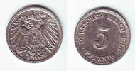 Germany 5 Pfennig 1910 D - 5 Pfennig