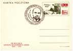 Polska - Polen - Pologne - Poland - "LENIN 100 Anniversary" - Special Postmark On A Postal Card 1970 - Lenin