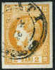 Romania #33 SUPERB Used 2b Orange From 1868 - 1858-1880 Moldavia & Principality