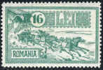 Romania #428 Mint Hinged 16l Mail Coach From 1932 - Neufs