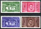 Romania #463-66 XF Mint Hinged Creanga Set From 1937 - Neufs