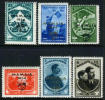 Romania B44-49 Mint Hinged MAMAIA Scouting Jamboree Semi-Postal Set From 1934 - Neufs