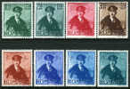 Romania B119-26 Mint Hinged Semi-Postal Set From 1940 - Ongebruikt