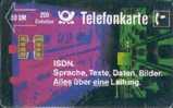 # GERMANY P03B_89 ISDN 50 Gd 09.89 Tres Bon Etat - P & PD-Series: Schalterkarten Der Dt. Telekom