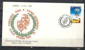 GREECE ENVELOPE (0076)   INTERNATIONAL CONGRESS CIOR -  ATHENS   2.8.86 - Maschinenstempel (Werbestempel)