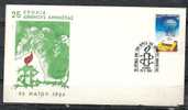 GREECE ENVELOPE (0080)   25 YEARS AMNESTY INTERNATIONAL -  ATHENS   26.5.1986 - Postal Logo & Postmarks