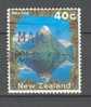 New Zealand 1995 Mi. 1452 A     40 C Landschaften Landscapes Mitre Peak Perf. 13 ½ X 13 3/4 - Oblitérés