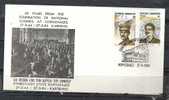 GREECE ENVELOPE  (A 0135)  40 YEARS FROM THE FOUNDATION OF NATIONAL COUNCIL AT CORISCHADES  -  KARPENISI 27.5.84 - Postembleem & Poststempel