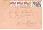 N° Y&t   2270+   LETTRE    BONNEVAL  Vers  ARGENTEUIL  Le  27 NOVEMBRE 1984 - Storia Postale