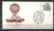 GREECE ENVELOPE  (A 0144)  15 YEARS ROAD ASSISTANCE OVELPA  -  IOANNINA  6.8.75 - Postal Logo & Postmarks