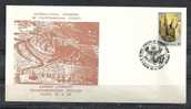 GREECE ENVELOPE   (A 0196)   INTERNATIONAL CONGRESS OF PELOPONNESIAN STUDIES  -  PATRAS   25.5.80 - Postembleem & Poststempel