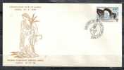 GREECE ENVELOPE   (A 0197)   PANHELLENIC FAIR OF LAMIA  -  LAMIA   31.5.80 - Postembleem & Poststempel