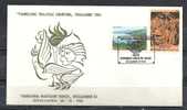 GREECE ENVELOPE   (A 0208)  PANHELLENIC PHILATELIC EXHIBITION  -  THESSALONIKI   28.10.83 - Postembleem & Poststempel