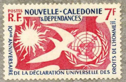 NOUVELLE CALEDONIE : 10 Ans De La Déclaration Universelle Des Droits De L'Homme - Unused Stamps