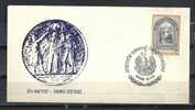 GREECE ENVELOPE    (A 0242)  25th MARCH - NATIONAL ANNIVERSARY  -  ATHENS  25.3.74 - Postembleem & Poststempel