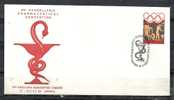 GREECE ENVELOPE    (A 0267)  2nd PANHELLENIC PHARMACEUTICAL CONVENTION  -  ATHENS   19-21.5.84 - Postembleem & Poststempel