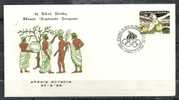 GREECE ENVELOPE    (A 0269)  5th SPECIAL ASSEMBLY OF NATIONAL OLYMPIC COMMITTEE  -  ANCIENT OLYMPIA   27.6.85 - Maschinenstempel (Werbestempel)