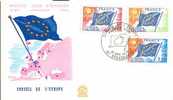 FRANCE 1975 COUNCIL OF EUROPE FDC - 1975