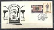 GREECE ENVELOPE   (A 0393)  MONASTERY VIRGIN KALYVIANI   -  MOIRES CRETE  10.10.76 - Postal Logo & Postmarks