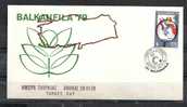 GREECE ENVELOPE   (A 0404) BALKANFILA´79  TURKEY DAY  -  ATHENS   28.11.79 - Maschinenstempel (Werbestempel)