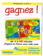 Carte Prepayéé Neuve Omnicom Essayez - FT Tickets