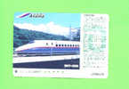 JAPAN -  Orange Picture Rail Ticket/Train As Scan - Welt