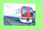 JAPAN -  Orange Picture Rail Ticket/Train As Scan - World