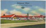 U.S.A. - DELAWARE - NEW CASTLE - HOLLYWOOD MOTEL - HWY. U.S. 40 - C-1940-50 - Autres & Non Classés