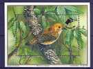 Cook Islands 1989 Birds Oiseaux  Aves WWF Protected Fauna Rarotonga Fruit Dove Birdpex 90 Mini Sheet MNH - Pigeons & Columbiformes