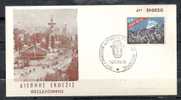 GREECE ENVELOPE (B 0104) INTERNATIONAL EXHIBITION   -  THESSALONIKI  14.9.1976 - Postembleem & Poststempel