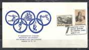GREECE ENVELOPE (B 0108)   7th BRIEFING MINISTER FOR SPORT OF COUNCIL EUROPE  -  ATHENS  12.3.1979 - Maschinenstempel (Werbestempel)