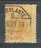 ESPAGNE / ESPANA, 1909, Alfonso XIII, Yvert N° 246,15 C Bistre Jaune , Obl  AMBULANTE Marzo 1919 B/TB - Used Stamps