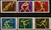 Bulgarie 1960 Yvertn° 1030-35 ND *** MNH Cote 15 Euro Sport - Ungebraucht