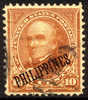 US Philippines #217A SUPERB Used 10c Overprint From 1899 - Philippines