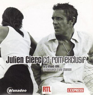 CD-ROM  Julien Clerc  "  Si J'étais Elle  "  Promo - Collectors