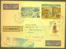 MONACO 001 Cover Postal History Air Mail - Brieven En Documenten